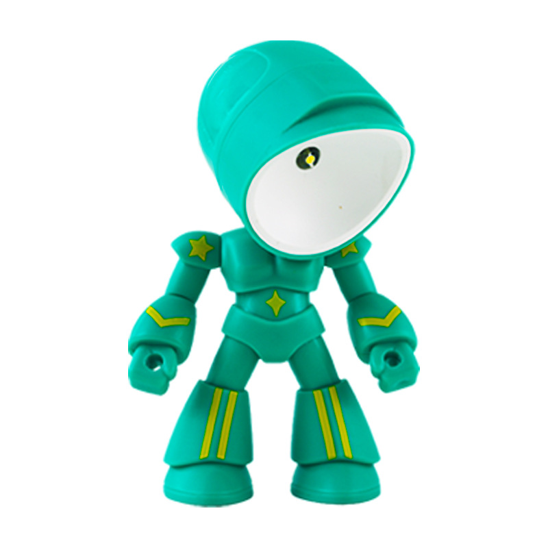Mini kreativ robotbordslampa