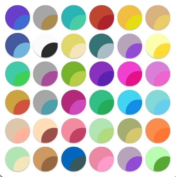 Akrylfärgpenna med dubbla spetsar