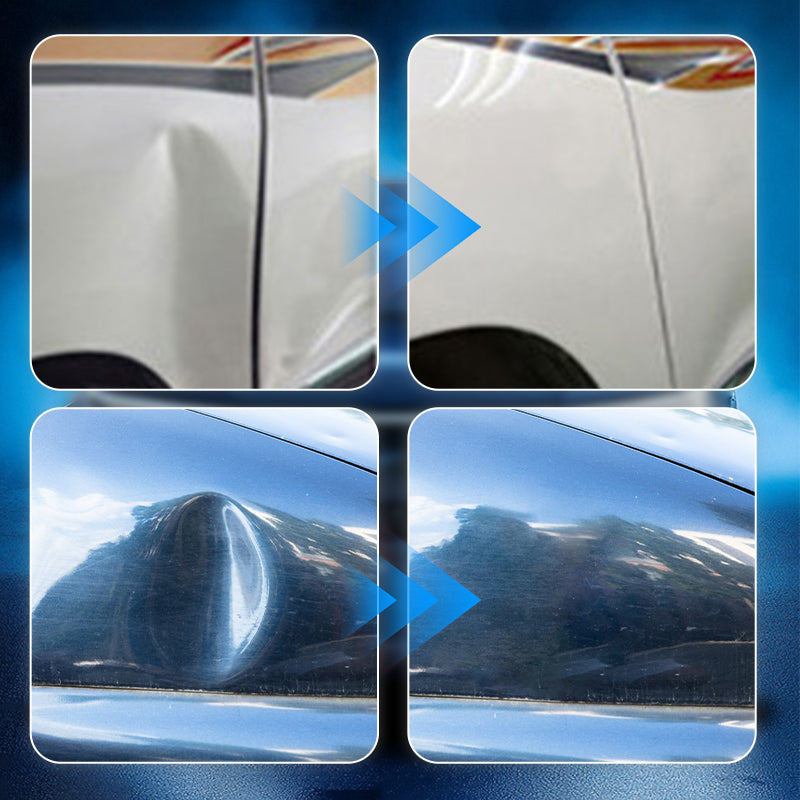 Kraftfull dubbel sugkopp för bucklor i bilen