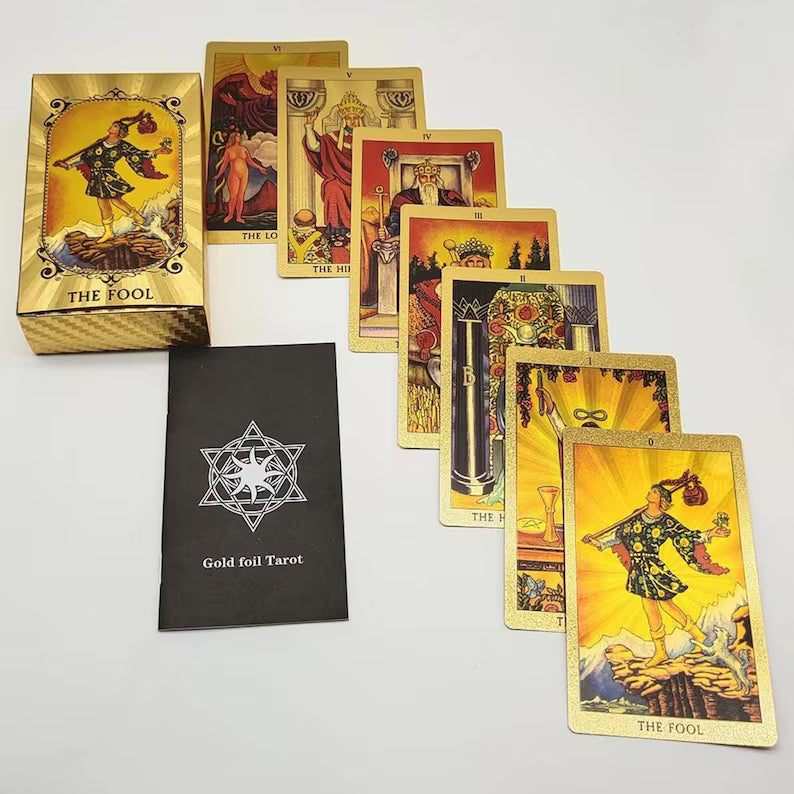 Lyxig Tarot Guldutgåva