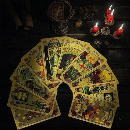 Lyxig Tarot Guldutgåva