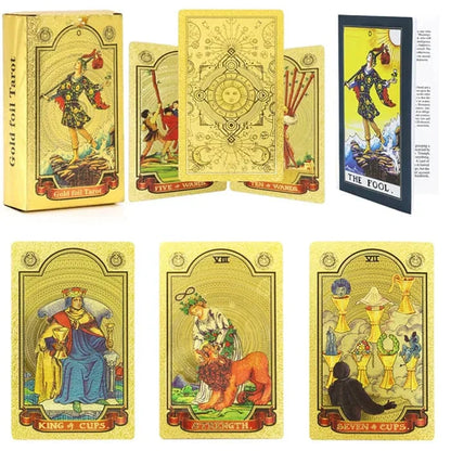 Lyxig Tarot Guldutgåva