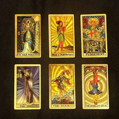 Lyxig Tarot Guldutgåva