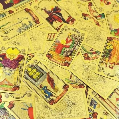 Lyxig Tarot Guldutgåva