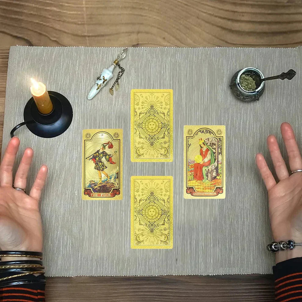 Lyxig Tarot Guldutgåva