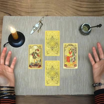 Lyxig Tarot Guldutgåva