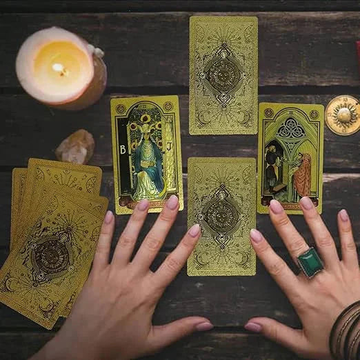 Lyxig Tarot Guldutgåva