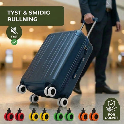 Hjulskydd för resväskor