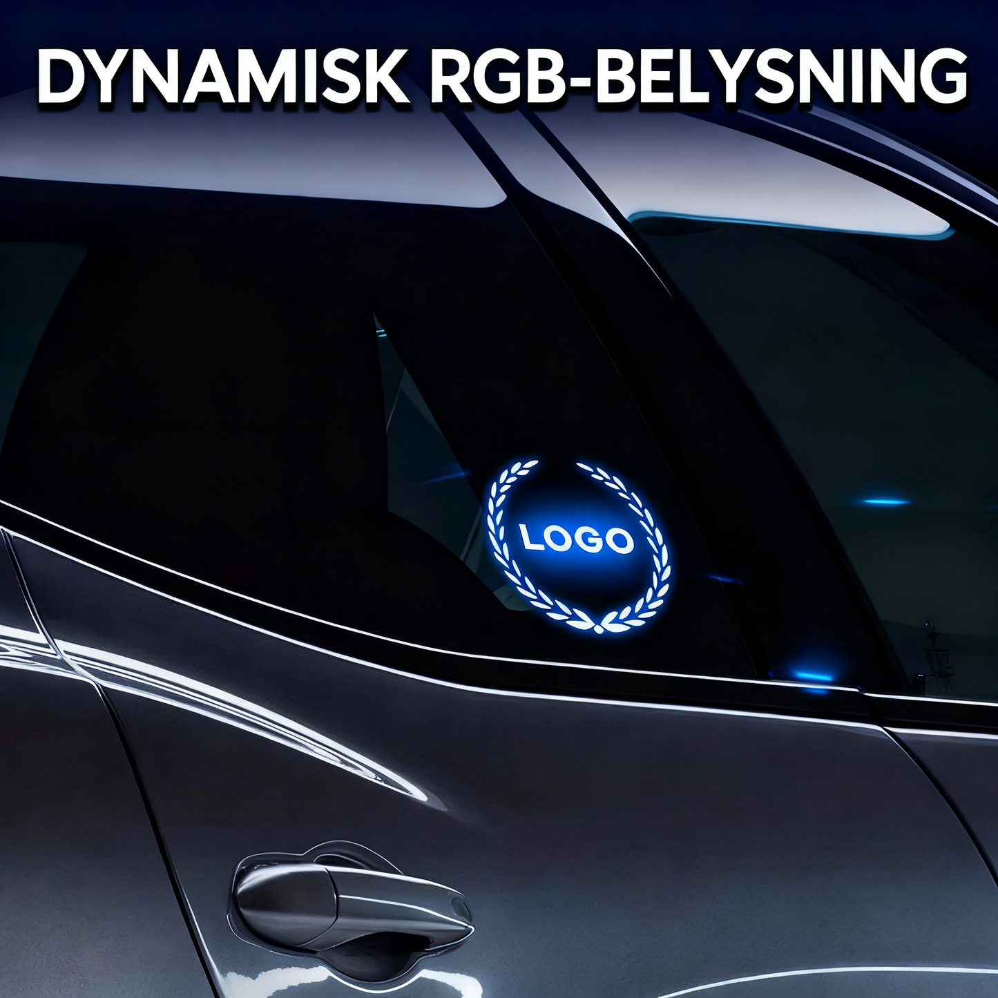Smart RGB-nattlampa med skymningssensor