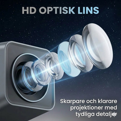 Plug & Play HD-stjärnprojektor
