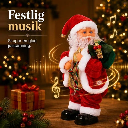 Dansande jultomte med musik