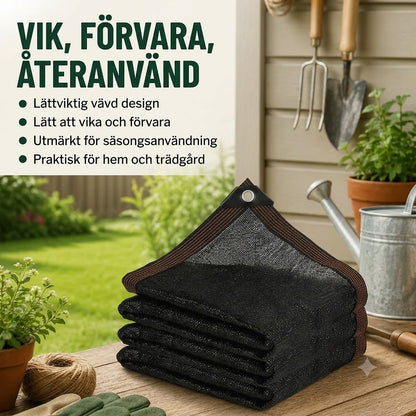 Solskyddande insynsnät