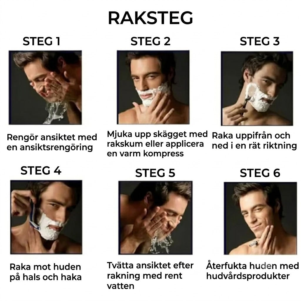 ProShave 6 – Rakblad med 6 blad i 24- eller 48-pack