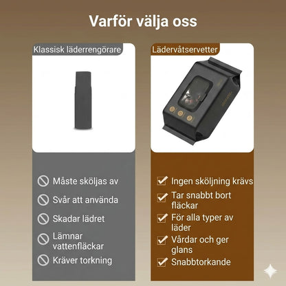 Fuktiga servetter för bilinteriörer