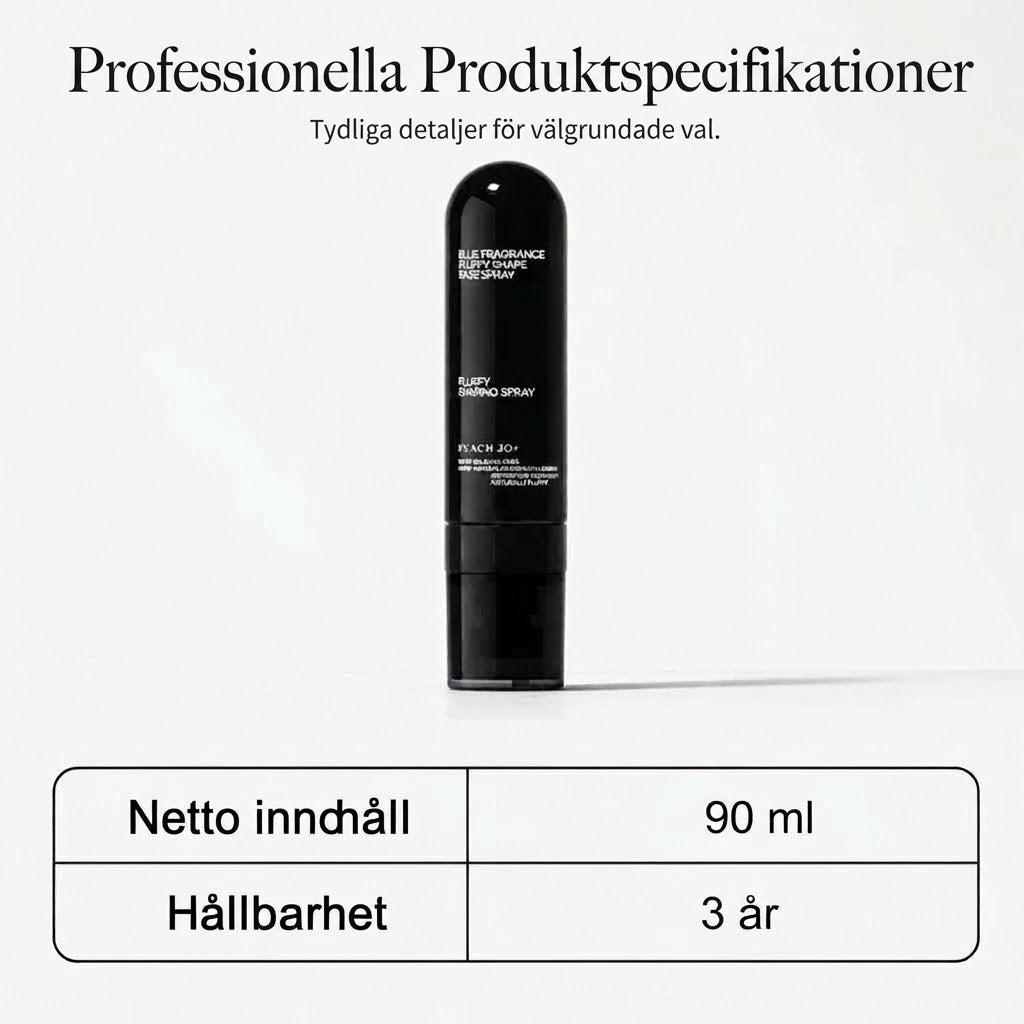 Volymgivande hårspray med persikodoft för fint hår