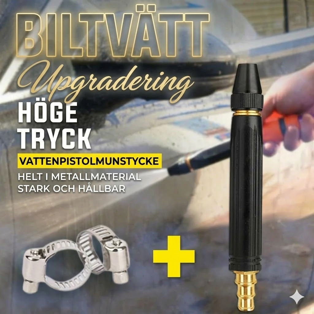 Högtryckstvätt för bil och trädgård