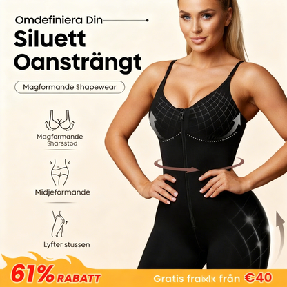 Magkontroll Rumplyftare Shaper Med Dragkedja Gren Fajas Colombianas