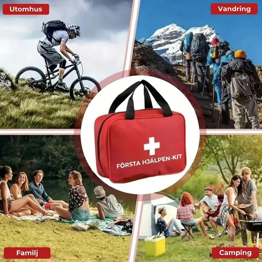 Första hjälpen-kit för nödsituationer – 173 delar