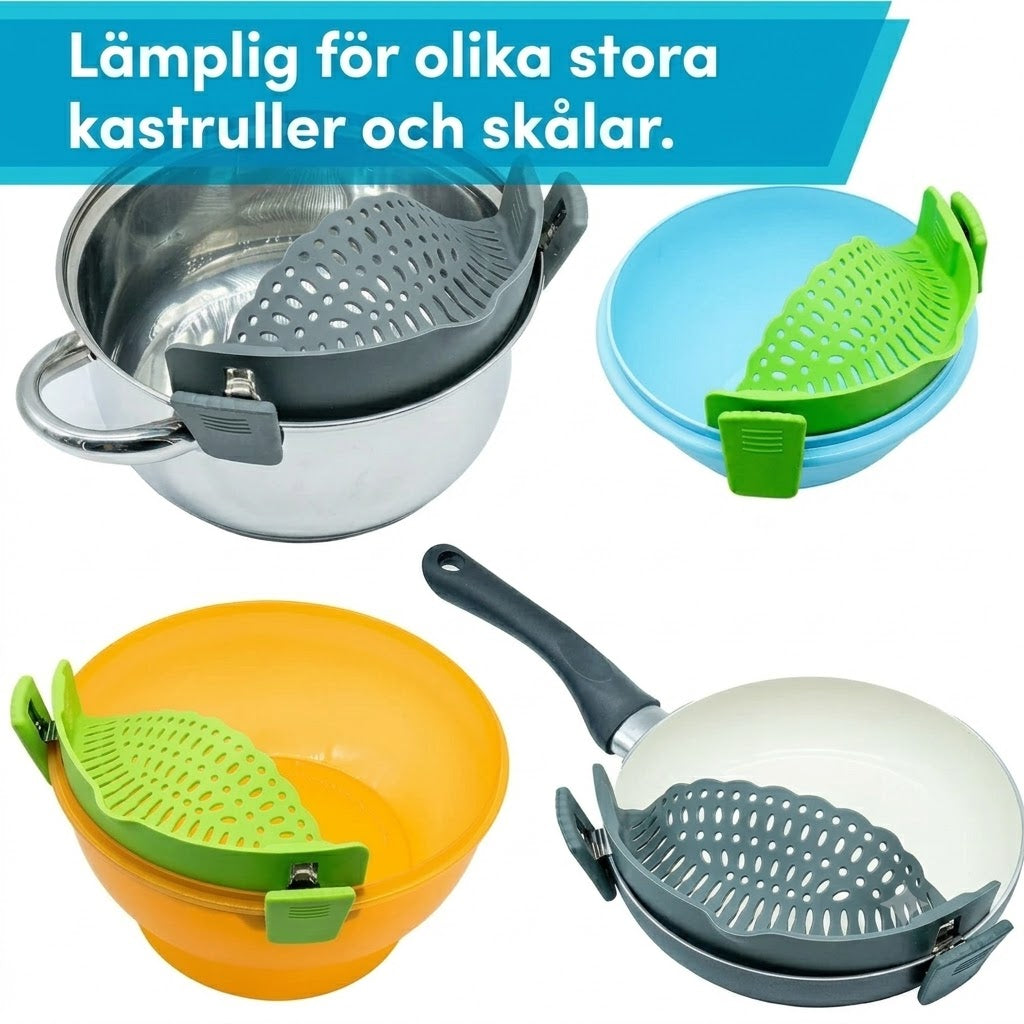 Pastasil för kastruller och stekpannor