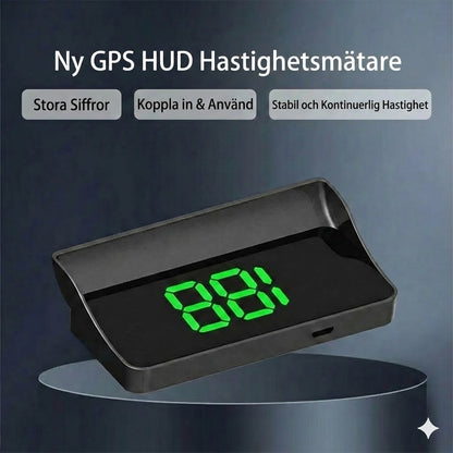 Hastighetsmätare med head-up-display