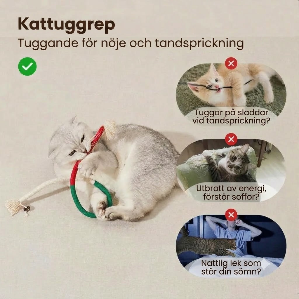 Repleksak för katter