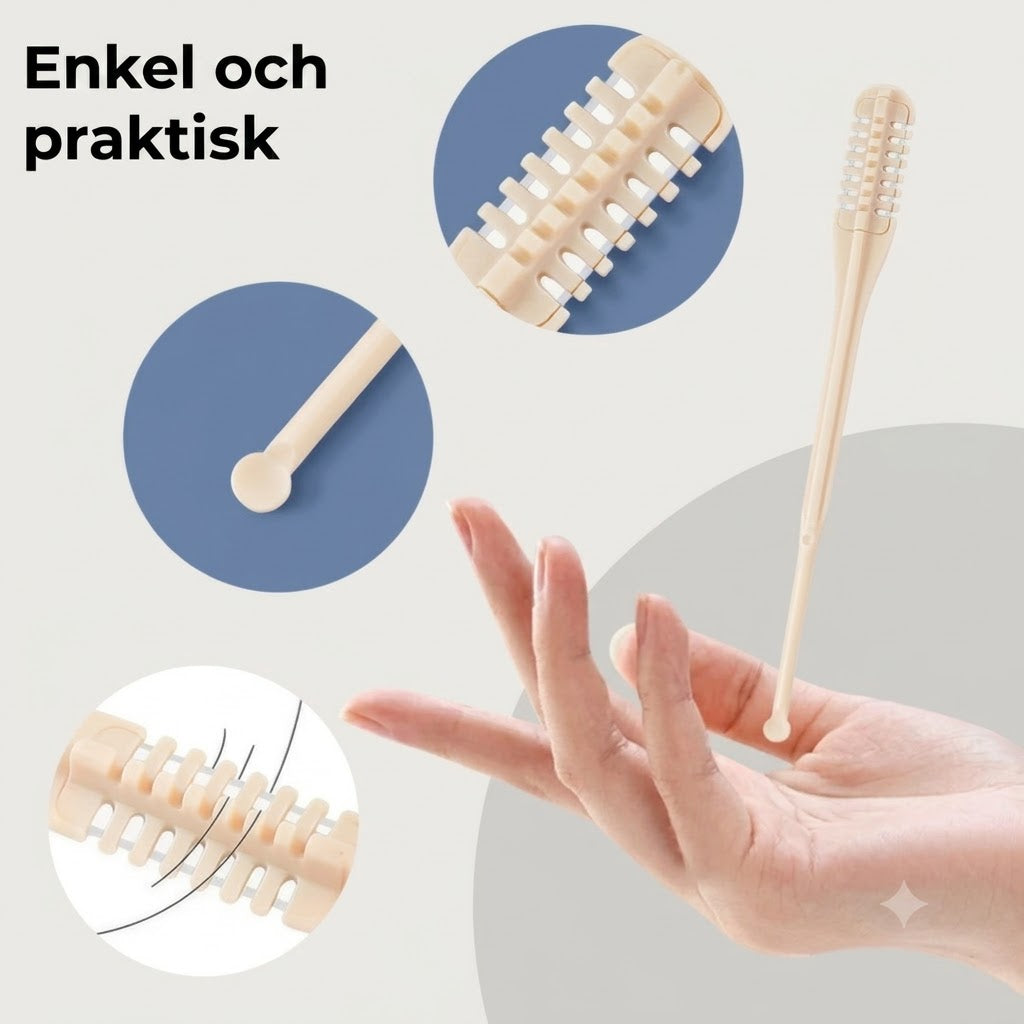 Manuell näs- och öronhårstrimmer – 10 st