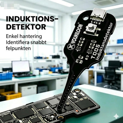 In-circuit induktanstestare