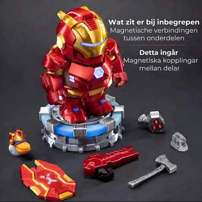 Magnetisk capybara-superhjältedekoration