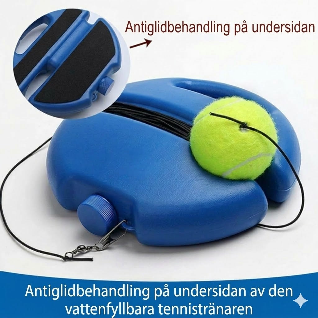 Träningsplatta för tennisbollar