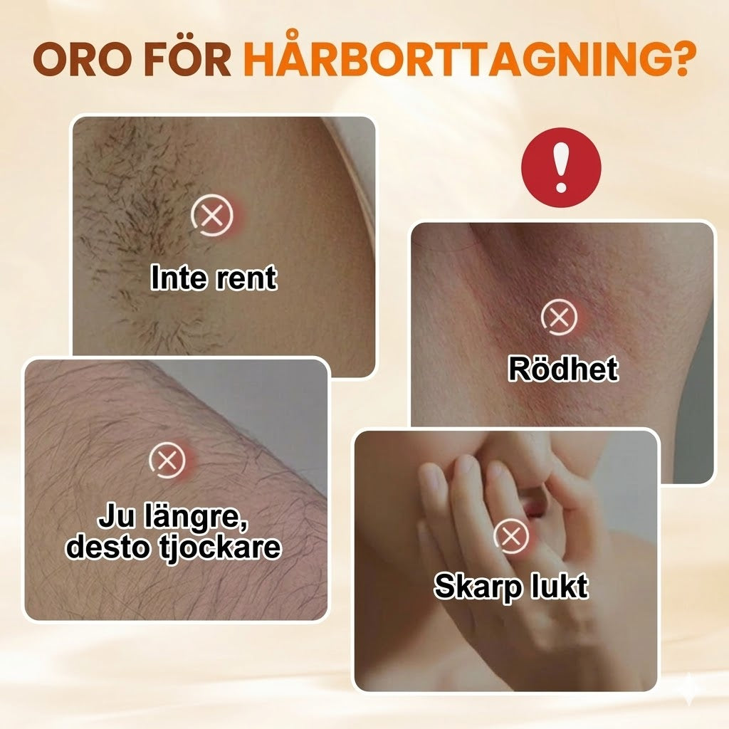 Mångsidig Aromatisk Mild Formulan Hårborttagningskräm