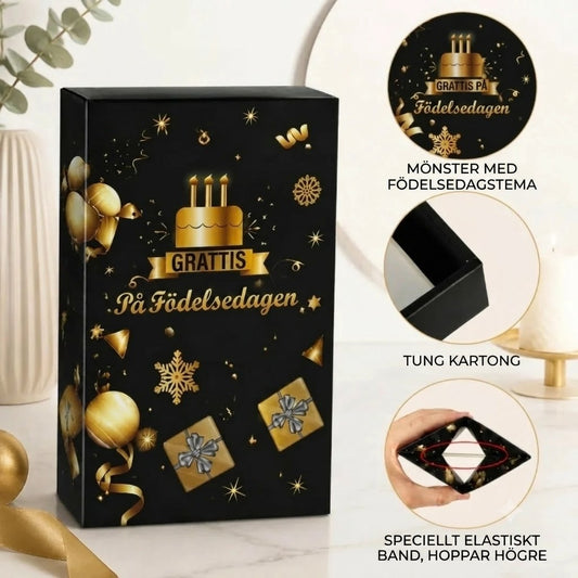 Överraskningslåda för födelsedag