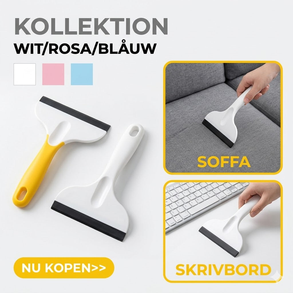 2-i-1 Multifunktionell fönster- och nätborste
