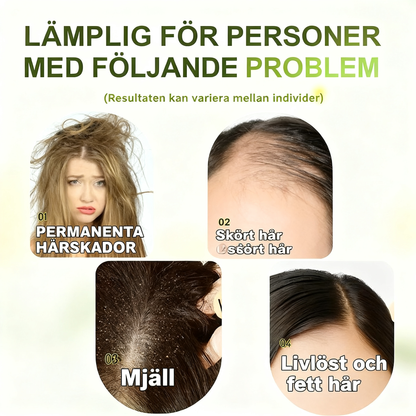 Rent fräschörsschampo med glansboost