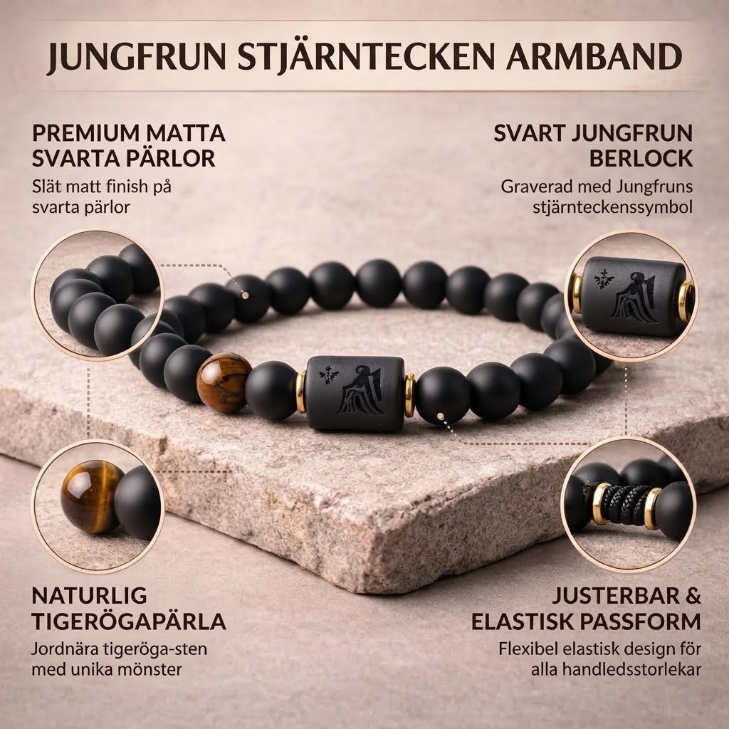 Pärlarmband med stjärntecken