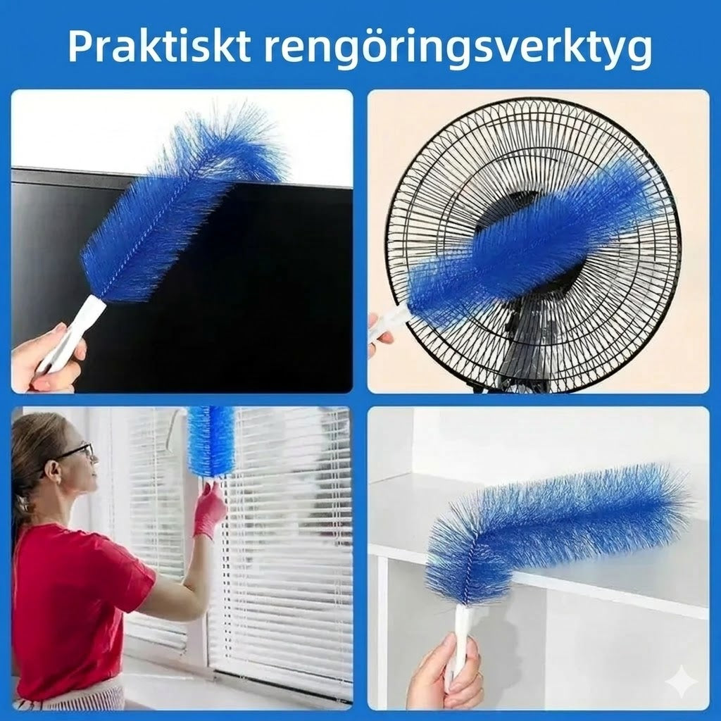 Böjbar mikrofiberdammvippa – andas fritt igen!