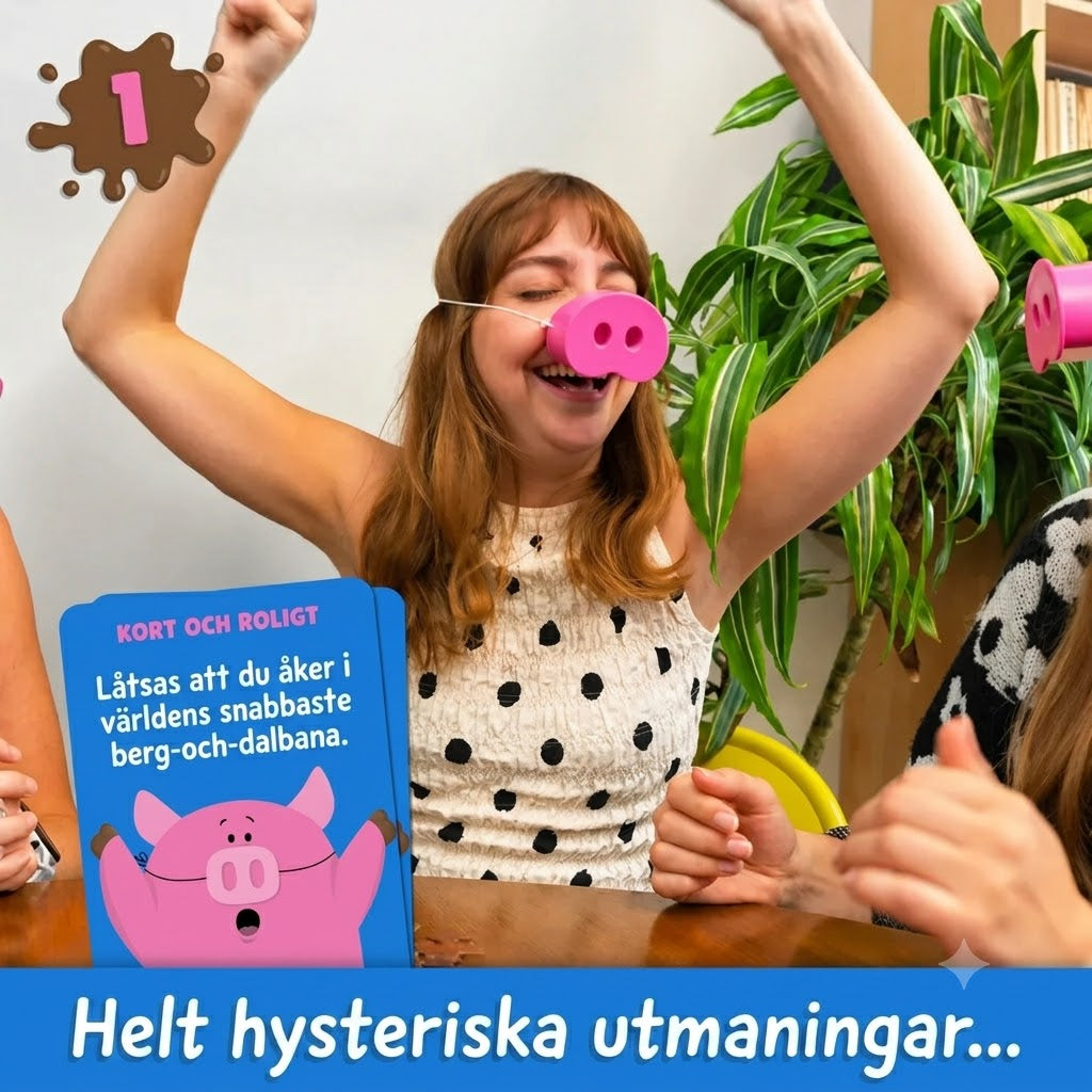 Grisnys-spelet – Skratt är absolut förbjudet