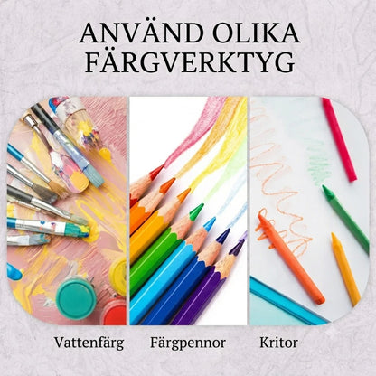 Mindfulness-målarbok för vuxna