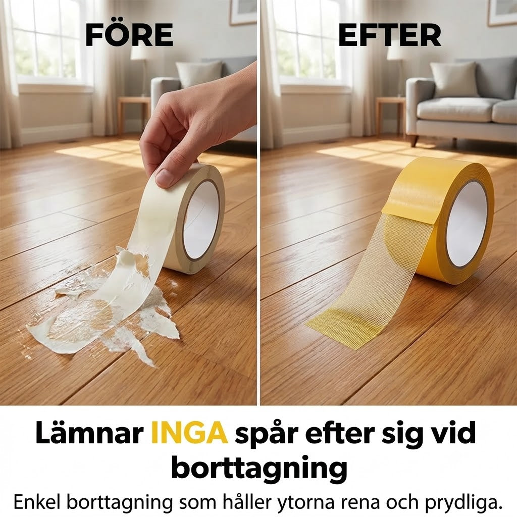 Dubbelsidig tejp