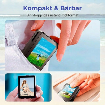 Bärbar Trådlös Selfieskärm För Bakre Kamera