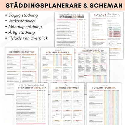ADHD-verktygslåda för städning och organisering