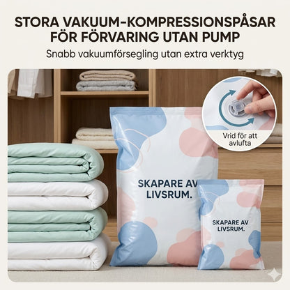 Vakuumpåsar utan pump