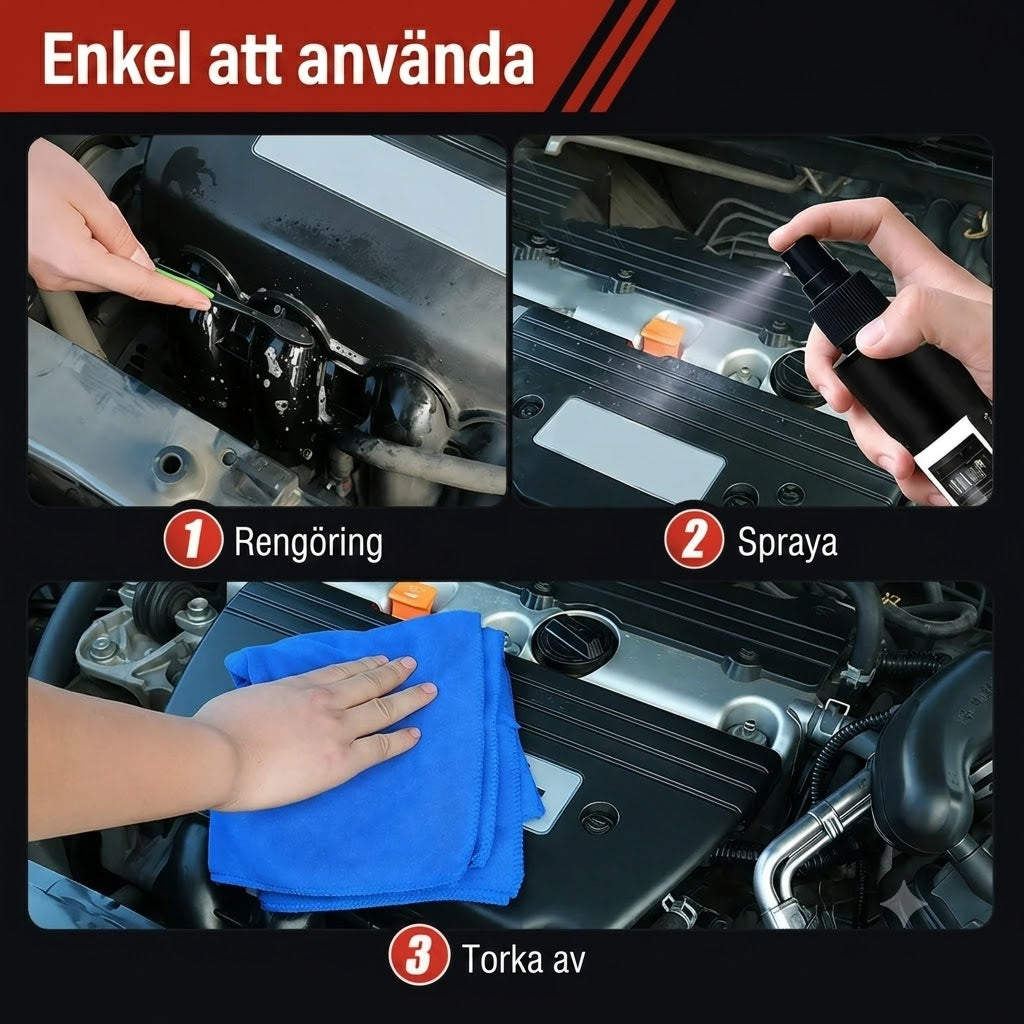 Motorrengöringsspray