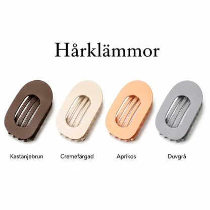 Bekväm hårklämma