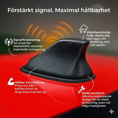 Shark bilantennförstärkare – överlägsen radiomottagning