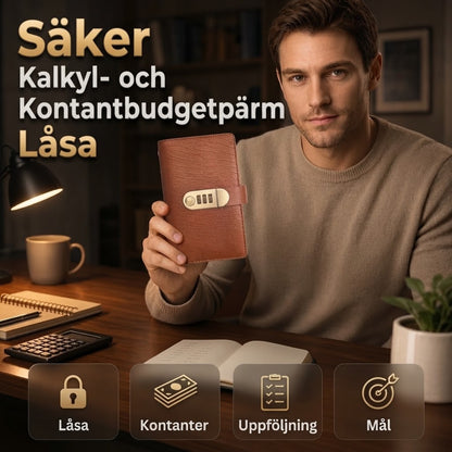Sparpärm med kodlås för kontanter