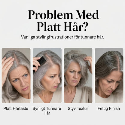 Volymgivande hårspray med persikodoft för fint hår