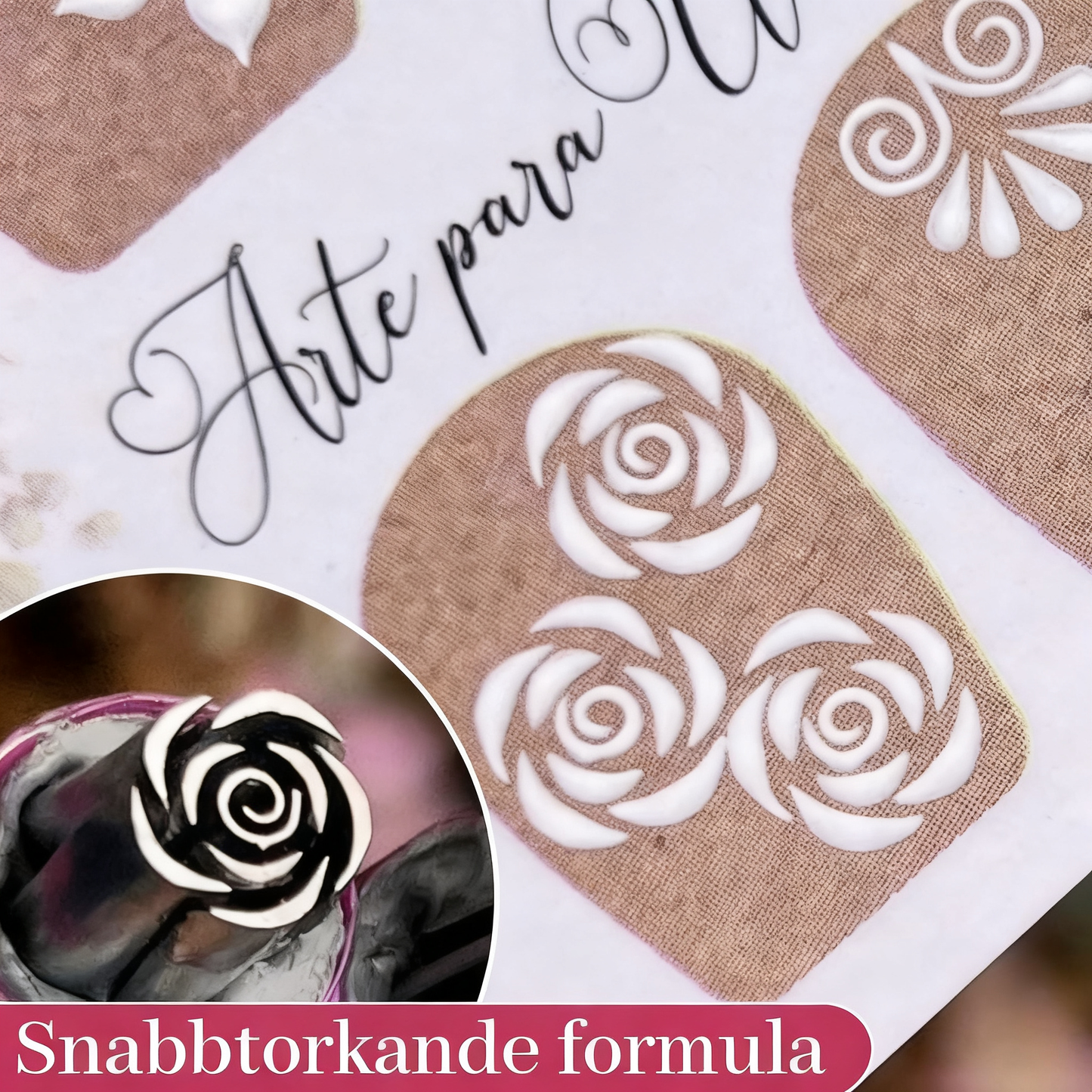 Designpenna för naglar (även för nybörjare)