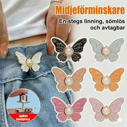 Aldrig mer hängande byxor! Det avtagbara fjärilsspännet