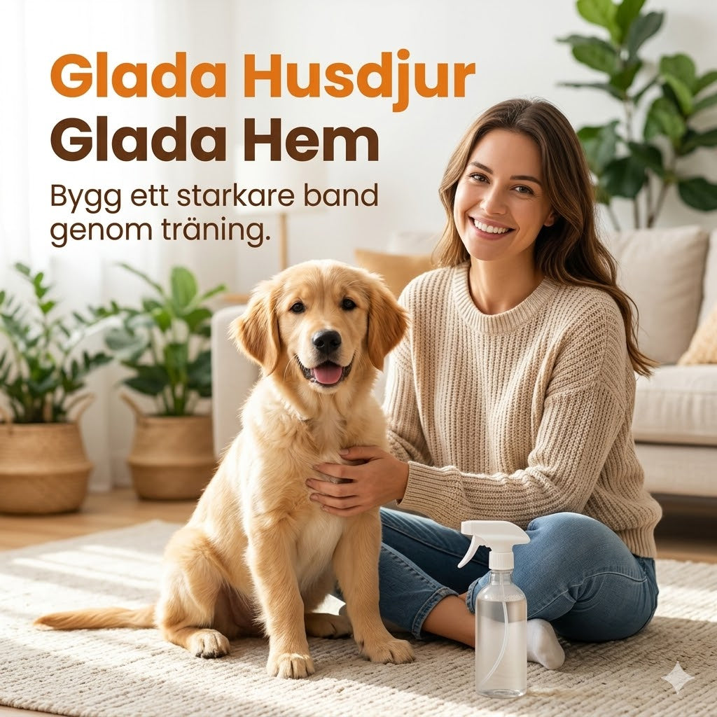 Denna spray lockar din hund eller katt till rätt plats
