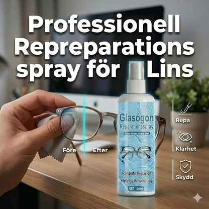Professionell linsreparationsspray – Återställer ursprunglig klarhet
